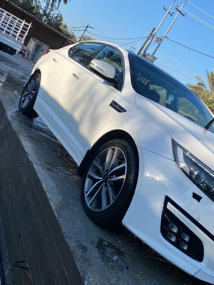 السلام عليكم 

للبيع كيا اوبتيما 2014 شكل 15 (خليجي )

مكينة 2.4 دوش مكفول كير مكفول

🔴فول مواصفات( vip ) فول للاخير 

🔴السيارة كفالة عامة( من الضربة والصبغ و التبديل)

🔴 ماشية 194 الف كيلو متر 

🔴السيارة مال جناي نضيفة كلش 

🔴مكانهة بابل 

السعر : 155 💵
للاستفسار ***********
