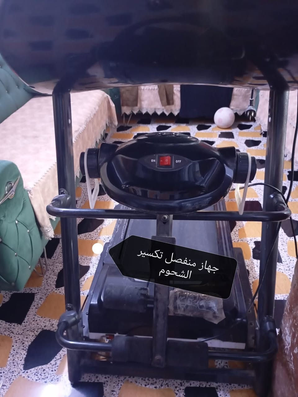 جهاز جري ماركه(kEMILNG)
دبل ماطور.. جبلي...جهاز تكسير شحوم.. من وزن ١٥٠ فما فوق... شاشته لمس.. شاحن USB... Mp3.. يربط ع نت WiFi.. تحكم كامل بشاشه.. يقيس المسافه وتفاصل الجسم كامله
السعر ٤٠٠ الف وبيه مجال الاتصال على الرقم ***********
