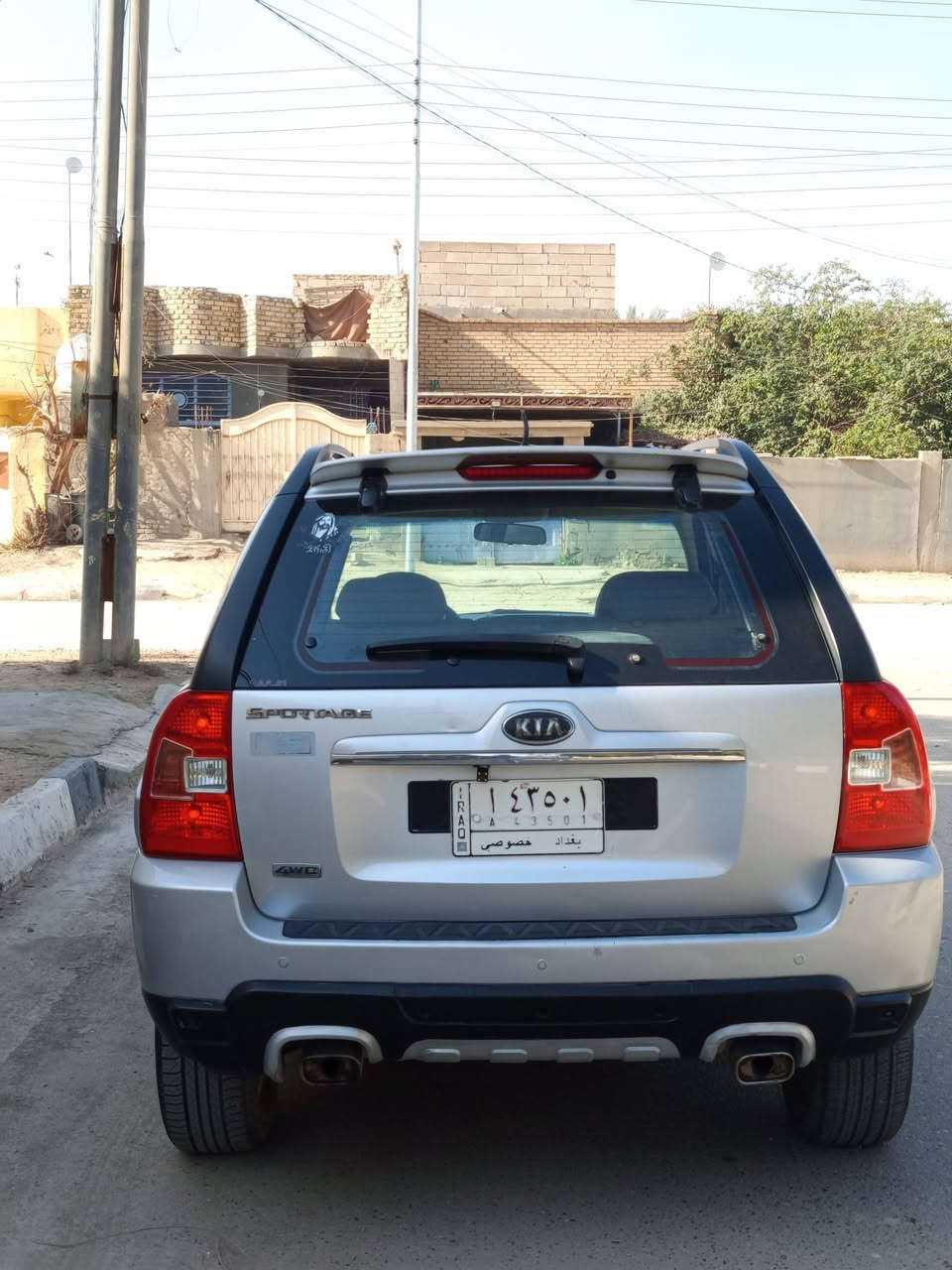 سلام عليكم للبيع كيا سبوارتج 2009 خليجي رقم بغداد مشروع
وطني سنويه 27 مكينه وكير مكفولات تخم تاير جديد كهربائي كله شغاله مكينه 2000دوش حداديه جديده داخل بيجي لايت زنون تبريد ثلج🥶تدفئ شغاله 
سياره بيه قطعتين صبغ بدون ضربه 
سونار مرفق مع المنشور
سعر 117 وبيه مجال
مكان السياره كربلاء المقدسة 
للاستفسار الاتصال على الرقم 
***********
