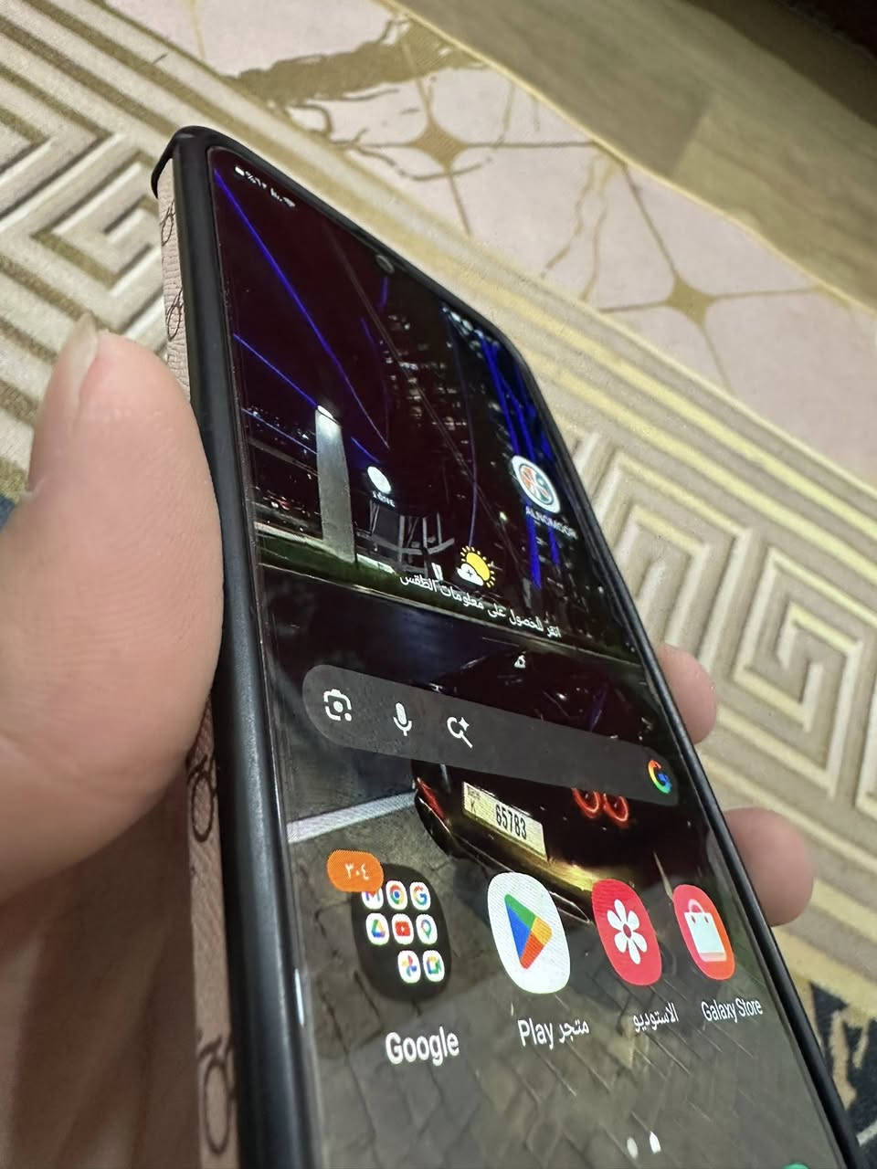 سامسونج a20 الجهاز مداخل تصليح
كامل المحلقات الكارتون والشاحن 
كسر بسيط بشاشة السعر 75 الف 
مكاني بغداد الرقم ***********
