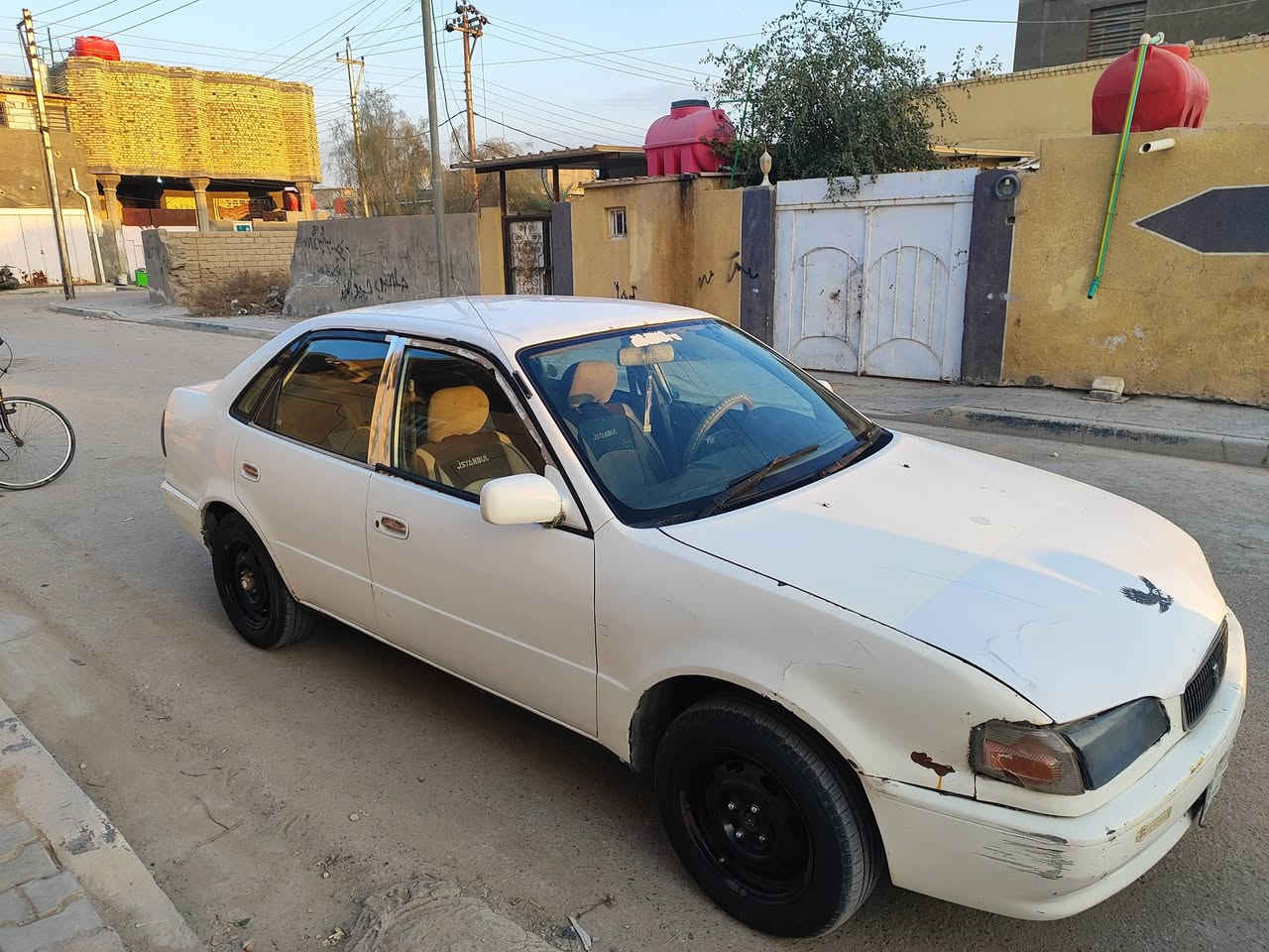 كورلا موديل 95مكينه وكير خير من الله السياره مكفوله من الضربه مكان السياره البصره قضاء المدينه السعر 33وبيهه مجال شراي يتصل ***********رقم بصره أ مشروع وطني السنوي الغيت 27
