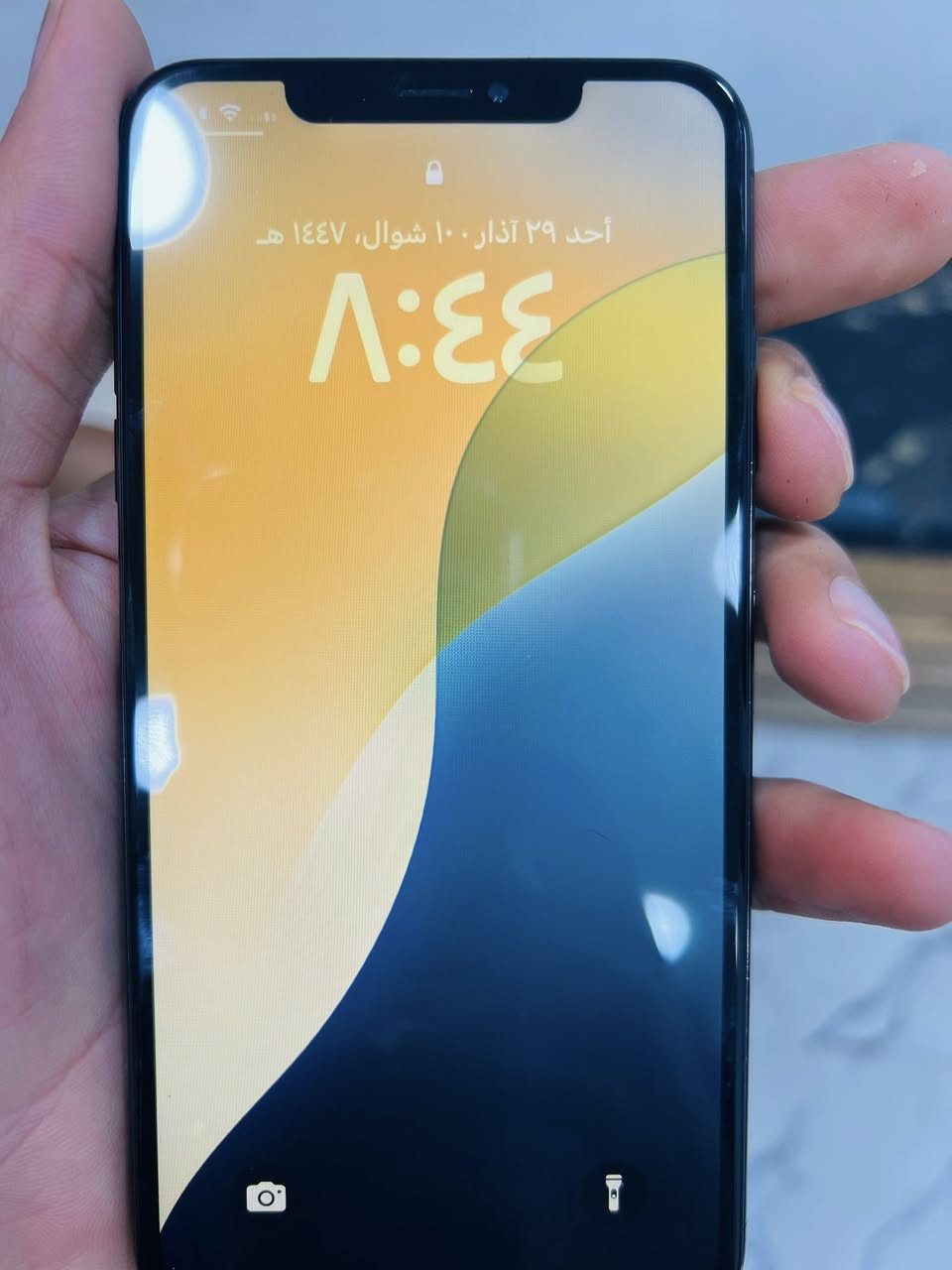 ايفون اكس ماكس ذاكرته ٢٥٦ مبدل بطارية وشاشة الأصليات سعره١٧٥ جهاز حلو وتاخذه تفحص وتكمل وتبقية يمك لحد ماتقتنع عنواني الحر ***********
