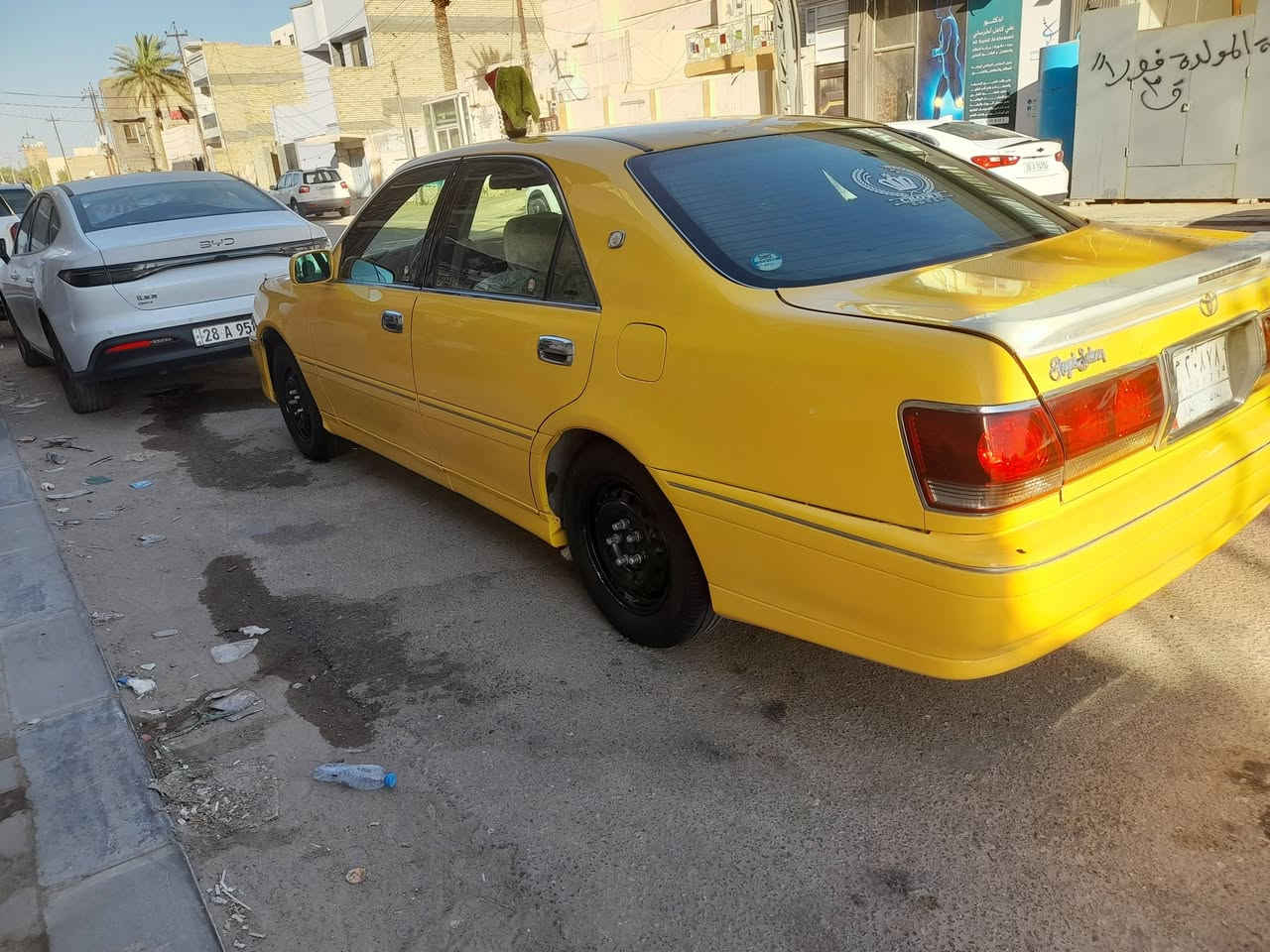 سلام عليكم خوان هاي سياره للبيع جاهزه من كلشي مكان سياره نجف موديل ٢٠٠٣ اصل كرستال مكفوله من كص  كير محرك تبريد تخم تاير حداديه منضومه غاز   وصل خط وبحث جدد رقم ألماني بغداد  خط بغداد دوانيه  مصفره هيه مرور  قرار ١٠٢ فحص جديد بل ٢٦ صاعده هزه باقي بس كمرك سياره حلوه ونضيفه مال جناي  شراي يتصل على رقم ويدلل بيع فقط السعر ٧٠ وبيهه مجال حك جيه  مو شراي  لا يعلق ولا يخابر  رجاان ***********
