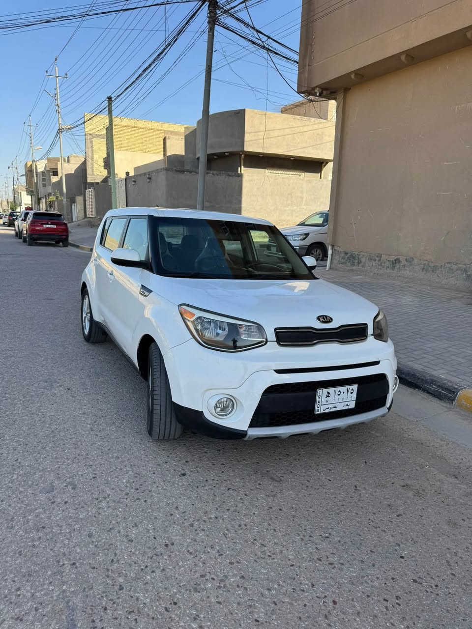 من رخصه الادمن
كيا صول 

موديل ٢٠١٨ 

لون ابيض

مكينه ٢٠٠٠

رقم بغداد 

صبغ بنيد فقط جاملغ اصلي نفس لون

بدون ايرباك بدون دواخل 

مكانها كربلاء 

سعرها ١١٨ مع المجال 

استفسار ***********
