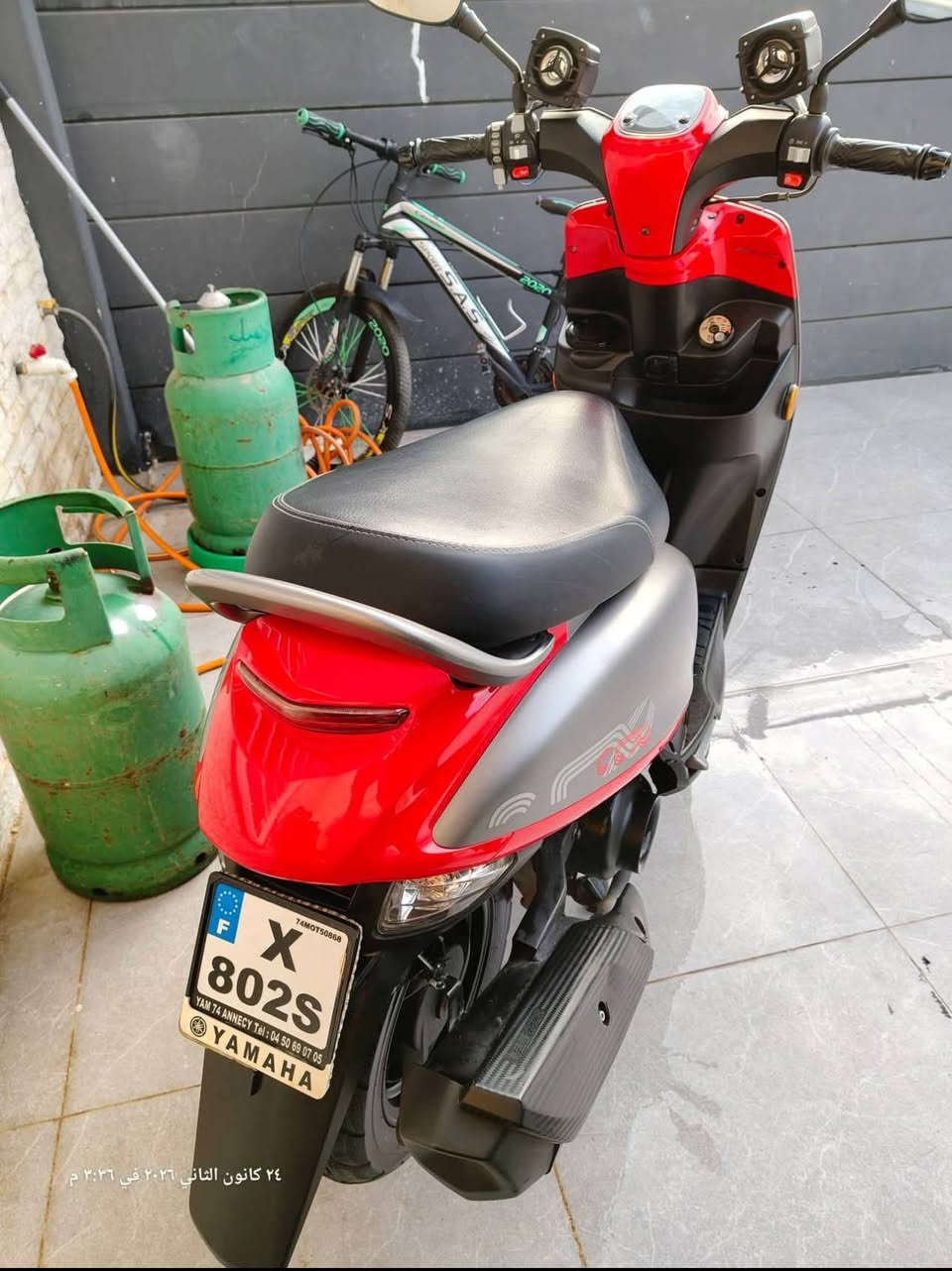 سالونيك بوليس للبيع ‼️
السلام عليكم 
سالونيك بوليس للبيع ‼️ 
موديل الدراجة 2024 محرك ياباني بس تجميع صيني 
الدراجة شلعة ومعدل بشرط
نكره سلف شوكت متريد وهم بشرط اذا صارت ثنين مرجوعه 
مواصفاتها تشغيل عن بعد مع بصمتين وسويچيين 
MB3 بلادي مال الشركة 
قفل الستيرن وحماية سرقة 
رجل كهربائية بالإضافة إلى دشبول 7 اللوان 
وكهربائيات الدراجة كـُلها شغاله 
مشدودلها مري جانبيه مال فورزه الأصليات 
تايرات جدد 
دهن قبل نص ساعة مبدله والدراجة مامشتمه ريحة النورمال 
كـُله محسن 
السعر// 750 مجالها بسيط جداً 💟
مكاني// سليمانية راپرين 
تواصل// *********** بيه واتساب
