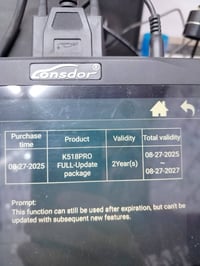 جهاز LONSDOR K518 PRO الغني عن التعريف تحديث سنتين مع بكج كامل السعر 7...