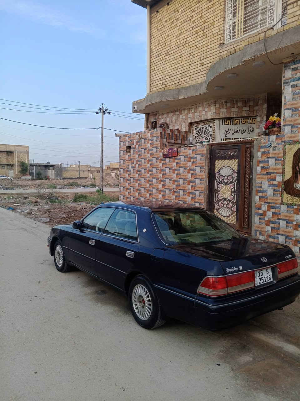 سيارات الدور كفاله
جيرو ماكينه حداديه تبريد تخم تاير جديد 
رقم انجليزي هسه جديده سياره ما ناقصها شيء 
مكاني كربلاء سعر 70/ ***********
