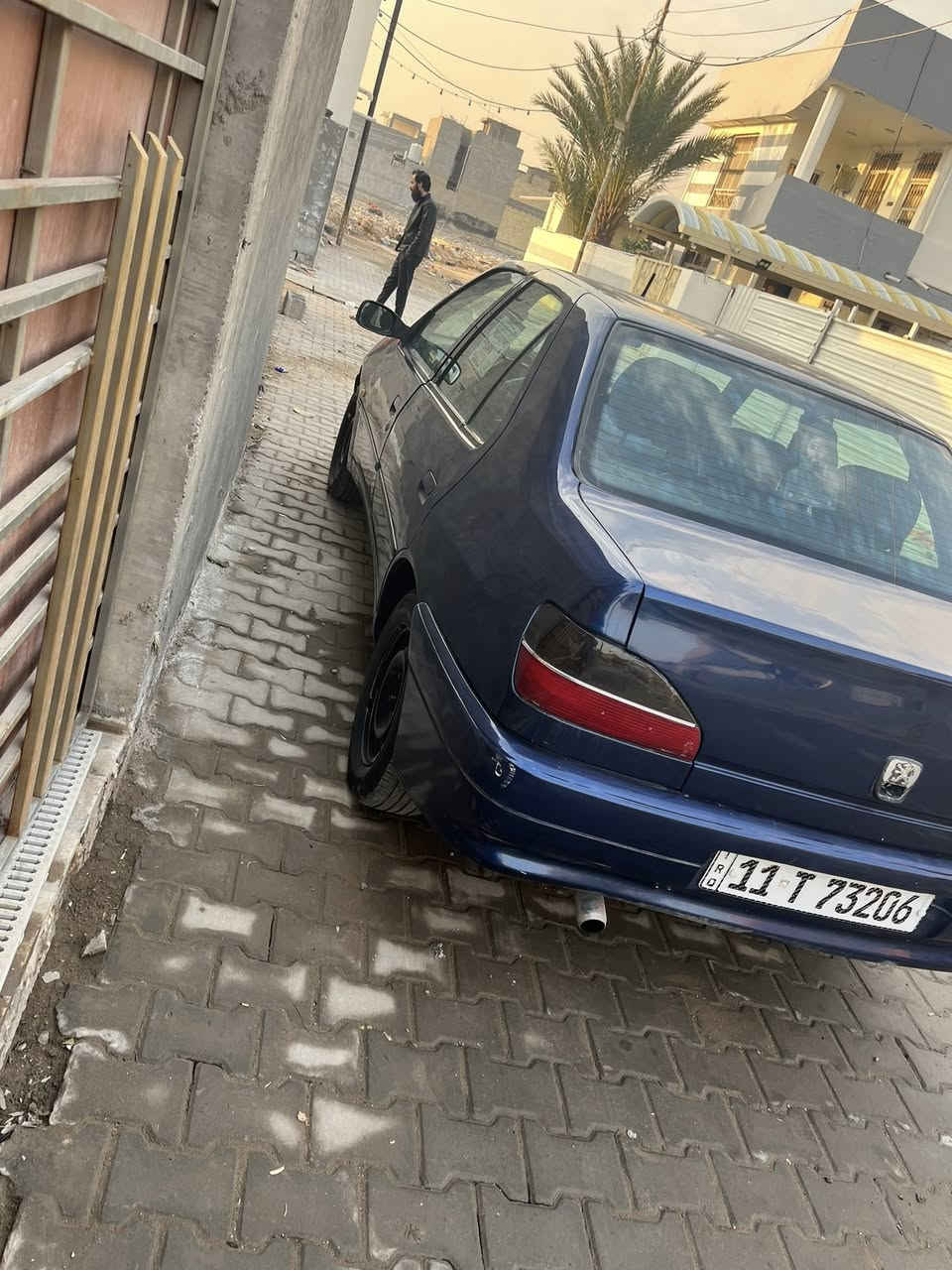 سلام عليكم سيارة بيجو فرنسي جاهزة تخم تاير صدر جديد مصبوغة عام للجمالية من جهة سيارة كاملة موديل 2001 (306)من كلشي للبيع الي يحب  يتصل بهذا الرقم ***********
السعر 43
