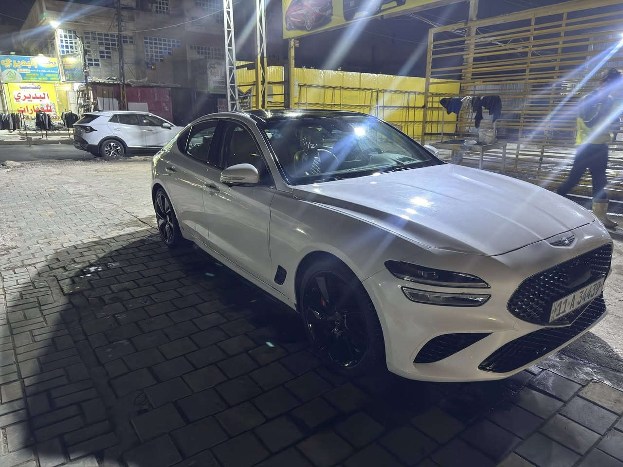 السلام عليكم
genesis g70 sport prestige
اعلى شي ب الجينسيس
مكينه 3.3
توين تيربو
شباب اعلى مواصفات بموديلها ماكو اعلى بعد
مري شفط 
بانوراما
كشنات تدفئة تبريد
كشنات خزن
كاميرات 5
٣٦٠ درجة 
حادثها موضح ب الصور 
موديل ٢٢
بيها جاملغ تبديل
سعرها 230 
مكاني شعب
***********
