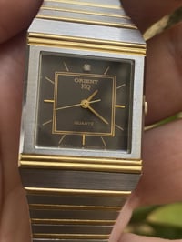 اورينت كوارتز   ياباني اصلي انتاج الثمانينات   مخزنة بالستيكر   طلاء ذ...