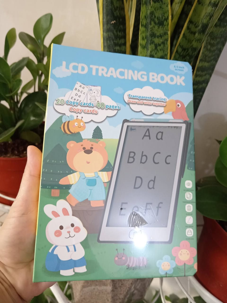 سبوره الكترونيه ملونه مع ٢٠ بطاقه ٤٠ وجه تعليمي
القطعه ب ٧
متوفر اخر تلث قطع


**إذا كنت صاحب هذا الإعلان وتريد حذفه لأي سبب، رجاءا أرسل رسالة إلى الدعم الفني**