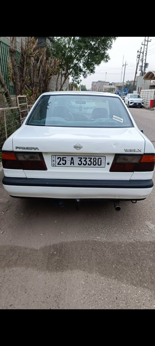 سلام عليكم من رخصة الادمن للبيع نيسان بريميرا موديل 91 اوربي كير عادي محرك 1600رقم كركوك بسمي  هزة جديده دفتر بانزين موجود صبغ قليل ماشية 200 حقيقي موجودة بغداد السعر 50 ورقة  ***********

