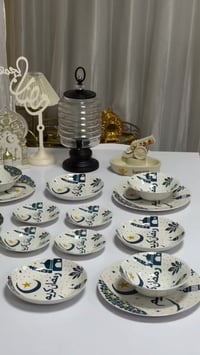 صحون رمضانية • زجاج • نقد/قسط