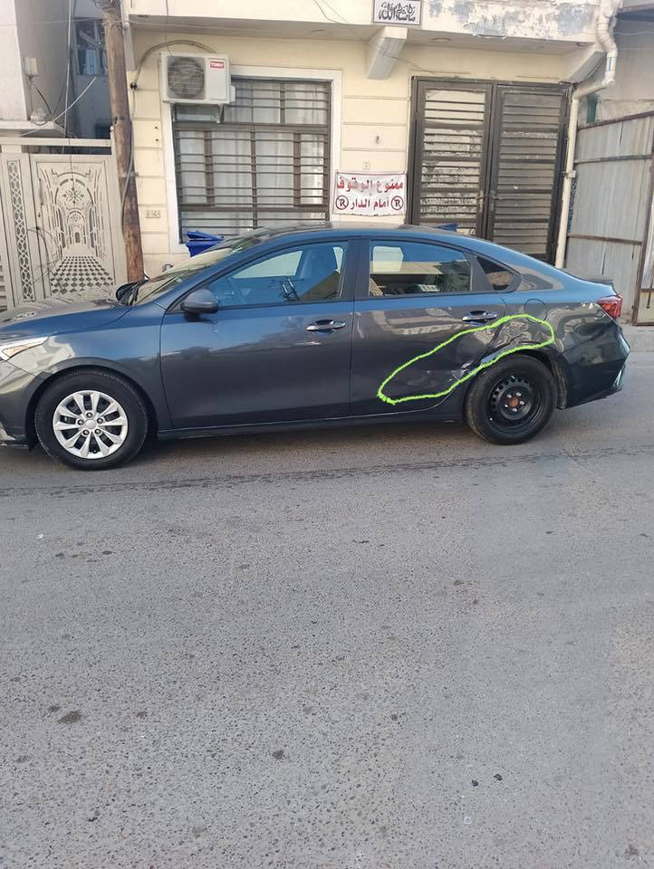 السلام عليكم كيا فورتي للبيع موديل 2023 سيارة جديدة ما شاء الله تخم تايارات جديد رقم بغداد جديد سيارة ضربته بس الباب الورة السايق مامصلحه بعدهه على حالته من امريكية ماشية 47 
السعر152 وبيها مجال للستفسار على هذا رقم ‭
‭0773 423 6097
