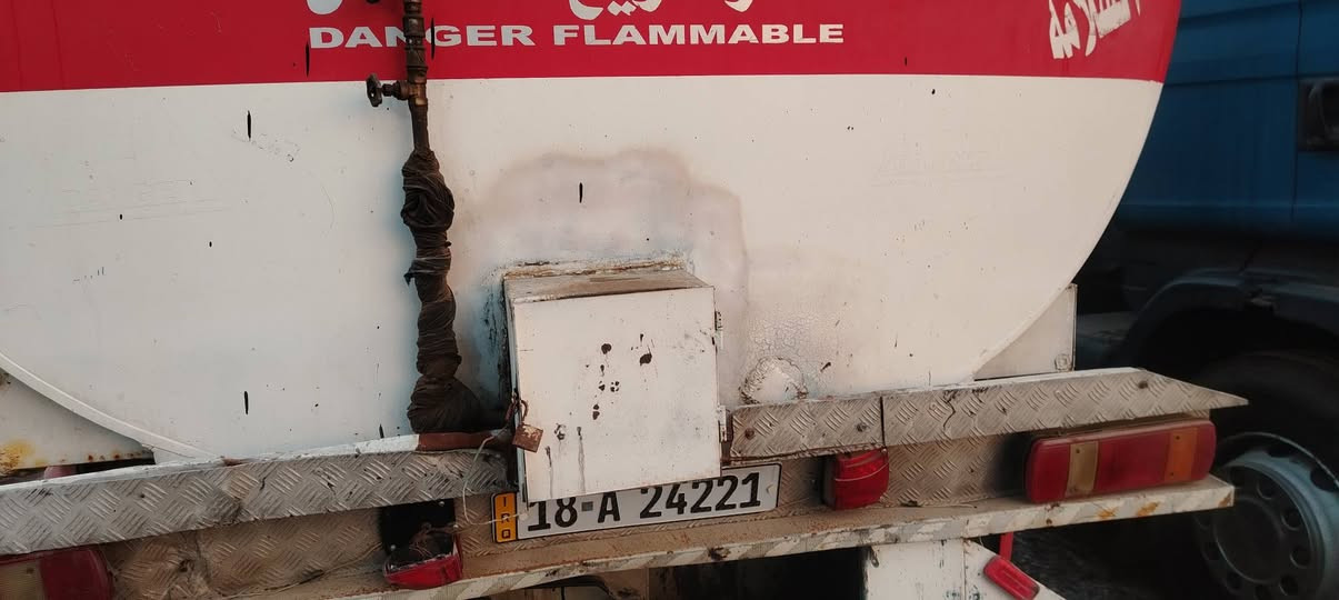 صهريج جاهز للعمل تخم تاير للتواصل ***********
