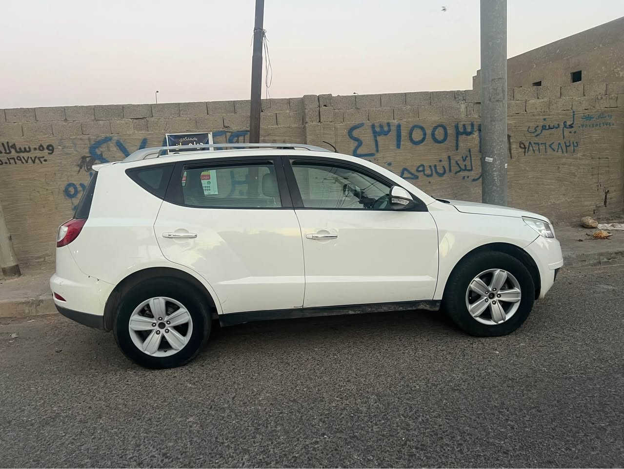 جيلي امجراند موديل ٢٠١٣فول مواصفات بشرط كير و محرك بدون اي نقص تحويل الثاني اليوم يد واحد من الشركه لحد اليوم بنسبة صبغ فقط شبرين من جاملغين جهة سكن مكلف بالنشر هذا رقم صاحب سيارة
(***********) (***********)
سعر سعر ٧٠$
جيلي امگراند موديل٢٠١٣ فولمواصفاتبي كيشه يه به ناوي خؤمه تحويل و غرامه و وكاله به شه رت ته نها دوو بست صبغي هه يه له دوو جامملغي لاي سكن تكايه ئه وه ره قمي صاحب سياره يه ته له فوني بو بكه ن

(***********) (***********) أربيل, العراق
