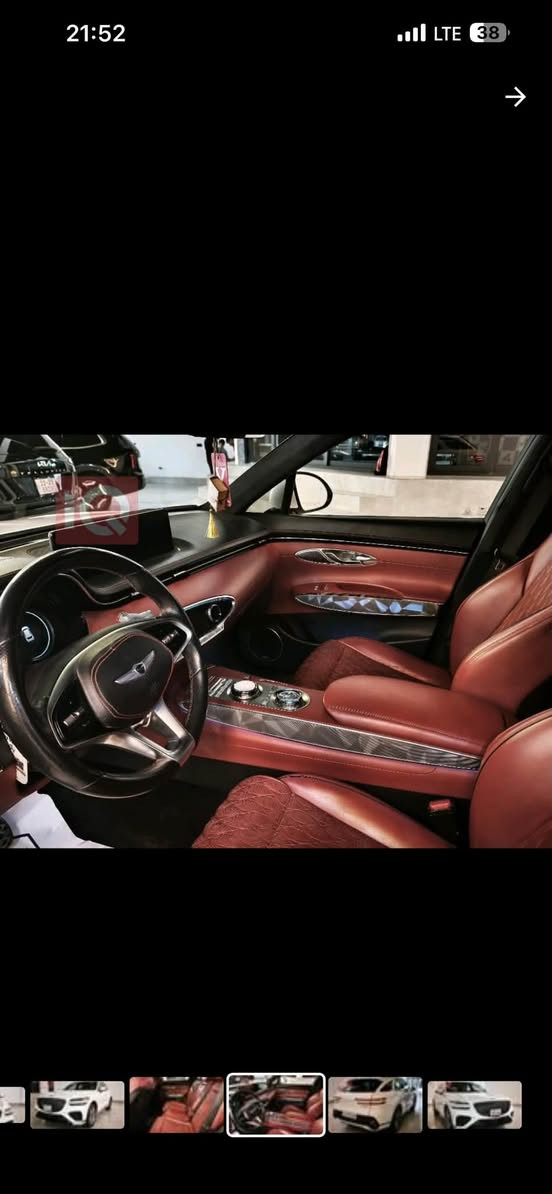 Genesis GV70
موديل 2022 

مواصفات
الكاميرا الخلفية
سقف بانورامي
صندوق كهربائي
كاميرا 360
مستشعر وقوف
تدفئة المقاعد
تبريد المقاعد
فتحة السقف
بصمة
مثبت السرعة
حساس المطر
مراقبة النقطة العمياء
التحكم التلقائي في درجة الحرارة
نظام فرملة الطوارئ
6 وسادة هوائية
المصابيح الأمامية ليد
مانع الانزلاق
تدفئة مقود القيادة
لوحة قيادة رقمية
إنارة محيطية
أبل كاربلاي
مقاعد تدليك
AWD
رادار
شاحن لاسلكي
أوتو بارك
ستائر خلفية
كشافات ضباب
ركن السيارة بالتحكم عن بعد
ملاحضه— القطعتين باب خلفي چاملغ خلفي طرف السكن

سعر 290$
***********
