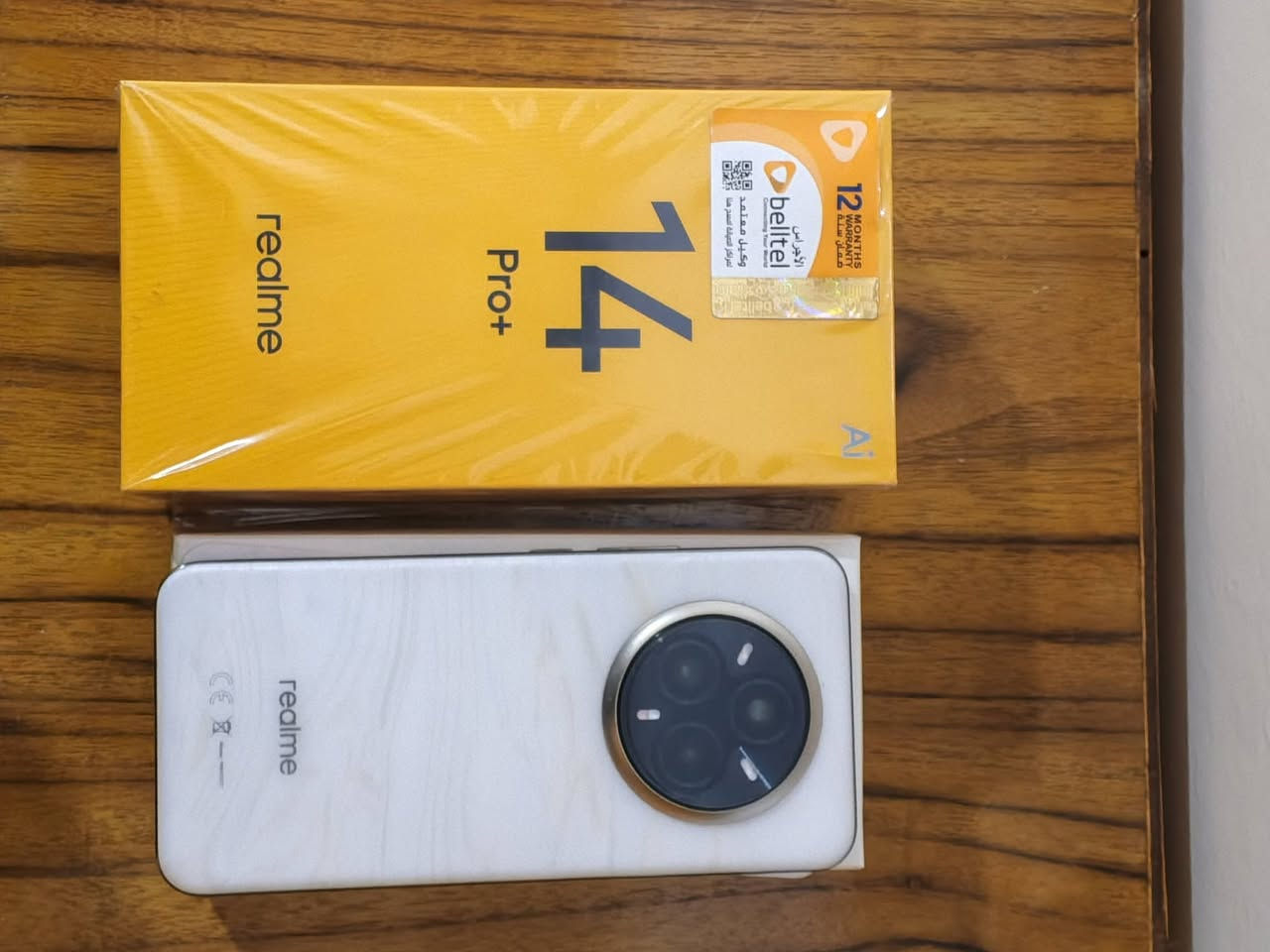 السلام عليكم
📱 للبيع – Realme 14 Pro Plus
💾 ذاكرة: 512GB / رام 12+14 
✨ الحالة: نظيف جداً / استعمال خفيف
🎨 اللون: ابيض متغير اللون مع درجة الحرارة
🔹 الجهاز بحالة ممتازة، ما بي أي مشاكل 
🔹 أداء سريع وشكل أنيق ومقاوم للماء والغبار ومدعوم بالذكاء الاصطناعي في تصفية وتعديل الصور
🔹 مناسب للألعاب والتصوير والاستخدام اليومي 
🔹 ملحقات كاملة مع الضمان من الشركه 
مع 2 كفر هديه
📦 الجهاز نظيف ومحافظ علية 
📍 المكان: ( صلاح الدين )
💰 السعر: ( 450 )
📞 للتواصل: خاص أو على الرقم ***********
