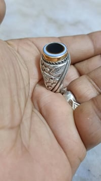 جزع بقري • ياماني قديم • ذهب ٢١