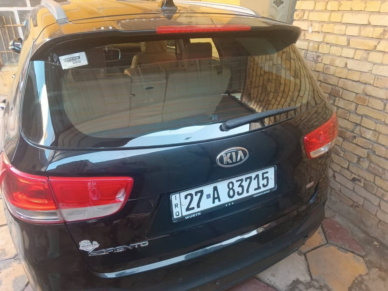 سلام عليكم
سياره سورنتو شكل 20
موديل 17
وارد امريكي
اربعه سلندر 2400جي دي اي
خمسه راكب
تحكم ستيران جهتين
اشاير بالمري
كشنات كهرباء
تدفه تبريد
حساست امامي خلفي
شاشا كمره
الضر شبر جاملغ وشبر بنيد بيه سونار
عنوان الناصريه
قضاء الغراف
السعر 160
بيه مجال بصيط
رقم ***********
***********
