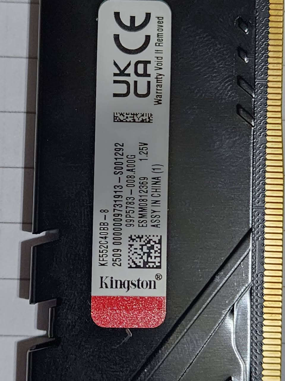 متوفر هاردات جدد مامستعمله
شركة kingston FURY
رجاء ابيع قطعتين سوه✨
2x8 DDR5 5200Mhz
سعرهم 250الف وبيه مجال بسيط
متوفر التوصيل💙


**إذا كنت صاحب هذا الإعلان وتريد حذفه لأي سبب، رجاءا أرسل رسالة إلى الدعم الفني**