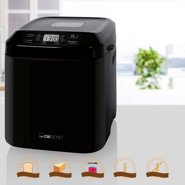 ماكينة صنع الخبز الأوتوماتيكية بالكامل من نوع Clatronic BBA 3774.
 وهي جهاز مصمم لتحضير الخبز والحلويات في المنزل بسهولة عبر دورة كاملة تشمل العجن، التخمير، والخبز. 

أبرز المواصفات والمميزات:
برامج متنوعة: تحتوي على 12 برنامج خبز و53 خيار دمج مختلف، مما يسمح بتحضير أنواع متعددة مثل الخبز الأبيض، خبز القمح الكامل، الخبز الخالي من الغلوتين، الكيك، وحتى المربى.
السعة: تأتي بوعاء خبز سعة 3 لتر، وهو ما يكفي لتحضير أرغفة خبز يصل وزنها إلى 1500 جرام.

التحكم والبرمجة: مزودة بلوحة تحكم إلكترونية وشاشة LCD، مع إمكانية برمجة المؤقت لمدة تصل إلى 13 ساعة مسبقاً للحصول على خبز طازج في الوقت المحدد.

التخصيص: يمكن تعديل مستوى تحمير القشرة (خفيف، متوسط، داكن) وضبط كمية العجين حسب الرغبة.

وظائف إضافية: تشتمل على وظيفة الحفاظ على السخونة لمدة ساعة بعد الانتهاء، ونافذة عرض في الغطاء لمتابعة عملية الخبز. 

سعر المنتج 75 الف دينار فقط.


**إذا كنت صاحب هذا الإعلان وتريد حذفه لأي سبب، رجاءا أرسل رسالة إلى الدعم الفني**