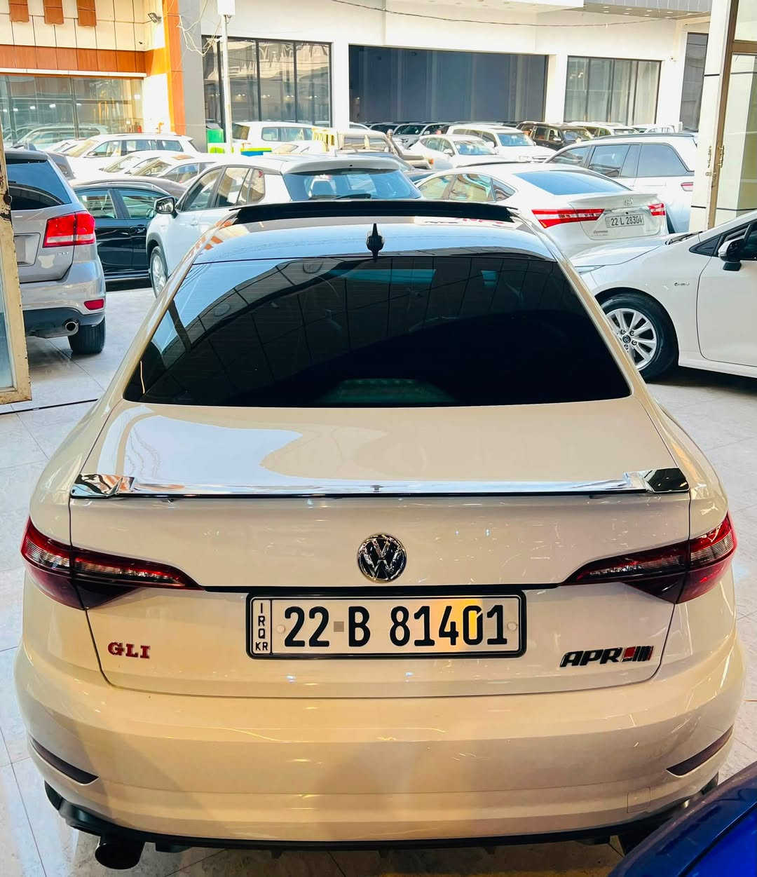 Jetta GLI 2021 Autoban جيتا
فول فول مواصفات 

جي ال اي

بانوراما
بةصمة
صقف اسود
رادارات
كشنات جلد
كشنات هيتر و تدفية و تبريد ميموري

شاشة اليكتروني

شاشة كبير

داخلي ٣٢ لون

كير و محرك بشرط مامفتوح
كهرباي بشرط

سيارة جاهيزة بدون نواقص كفالة عامة دعامي لدعامي

بونيت + شويه جاملغ مصبوغ بدون دواخل

ارباك ستيرن طك رجع بيلادي

سعر ١٦٠ و مجال
***********
رقم شانسي
3VW6T7BU6MM074453

مكان اربيل
