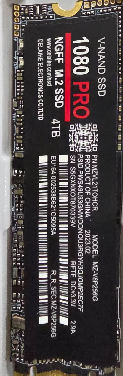 ۳ هارد ٤ تیرا
سعر ۱۰۰الف


**إذا كنت صاحب هذا الإعلان وتريد حذفه لأي سبب، رجاءا أرسل رسالة إلى الدعم الفني**