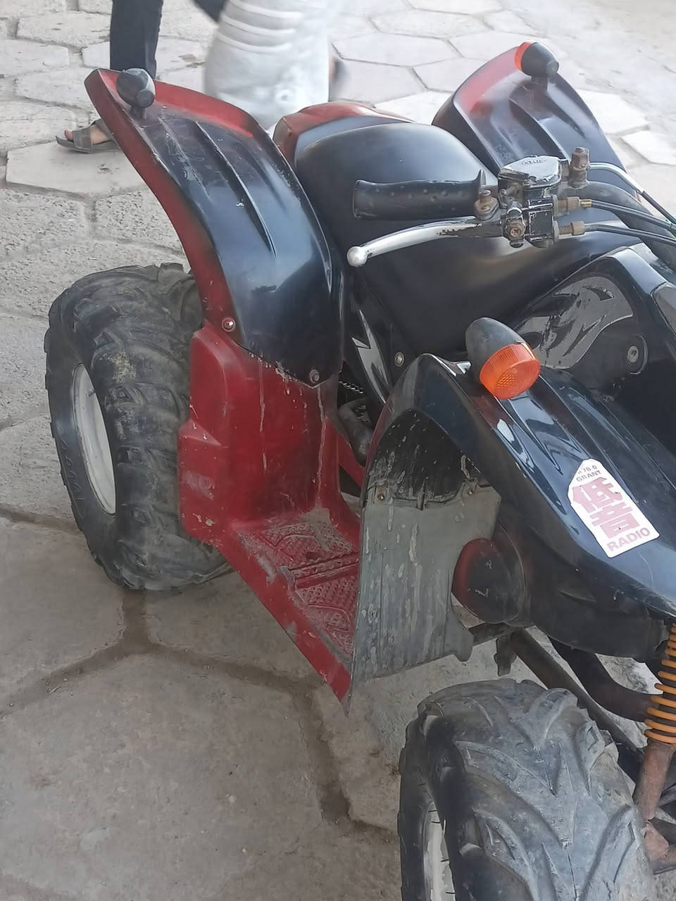 دراجه رباعيه للبيع بلاديه مكينه 80
اتواصل على الرقم***********
