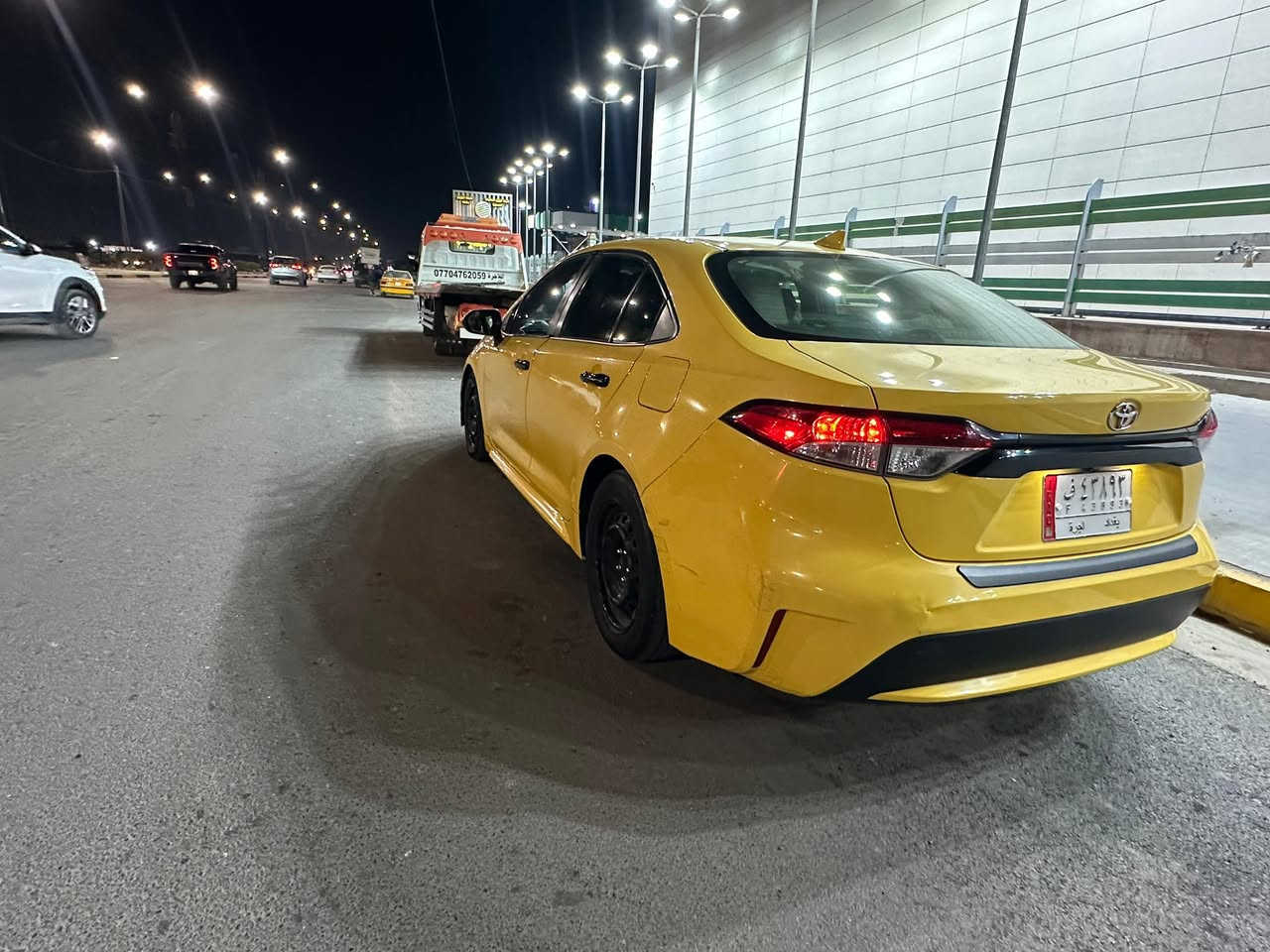 السلام عليكم    ًللبيع كورلا وارد امريكي موديل 2022حادثهه موضح بلصور وصارت عندي طخه خفيفه بل بابتين عكس السائق بدون فتح وبدون دواخل بيهه منظومه غاز ماشيه ٦٥الف مكاني بغداد السعر ١٦٣للاتصال ***********
