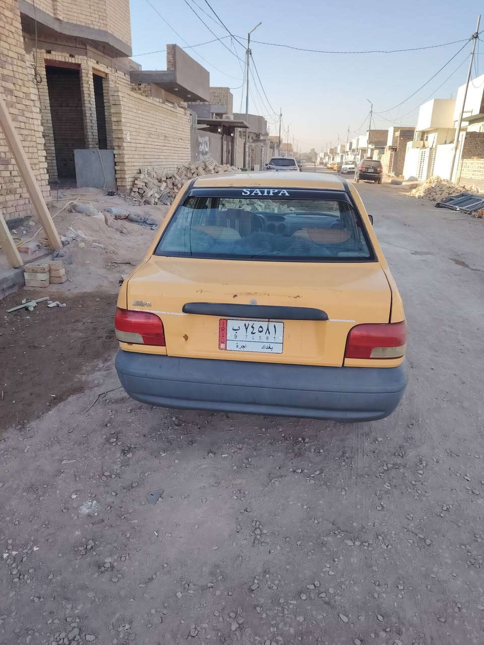 السلام عليكم سايبا موديل ٢٠١٢ بدون خياس  السياره رقم بغداد عندي وكاله بيها  سعرها ب٢٢ وبيها مجال ***********
