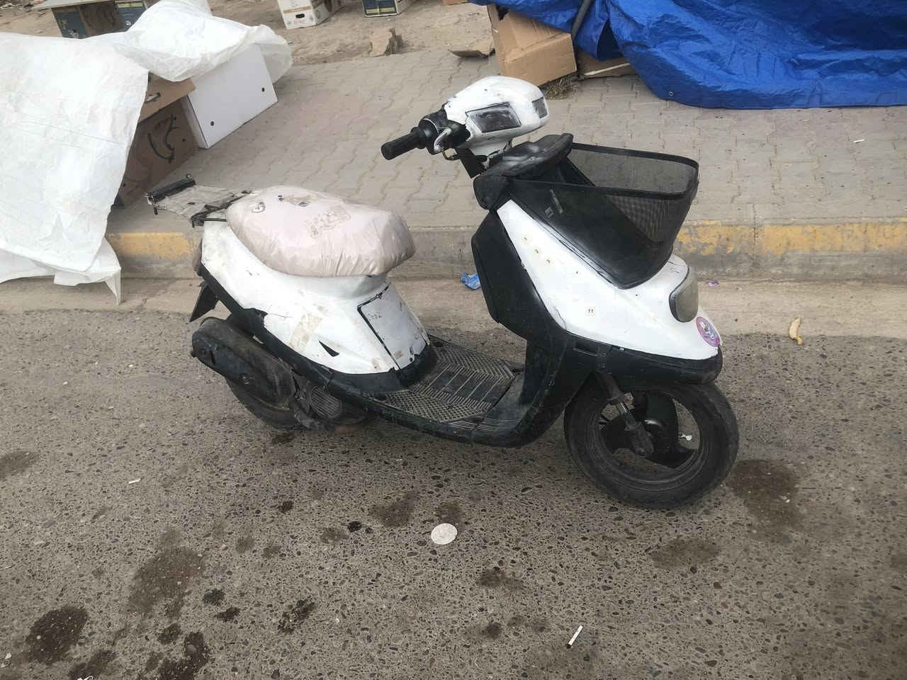 كوم حديد للبيع شغاله  رقمي *********** مكاني الرمادي منطقه ٥كيلو
