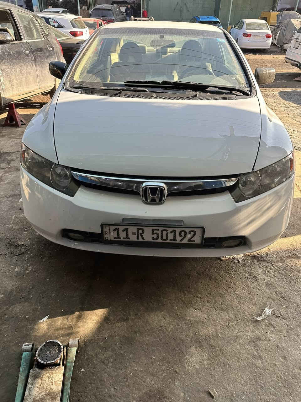 سيفيك 2007 أمريكية مصبوغة عام بدون حادث 
ميكانيك  كامل جديد 
تبريد بيها 
السعر / 60$ 
مكانها بغداد 
***********
