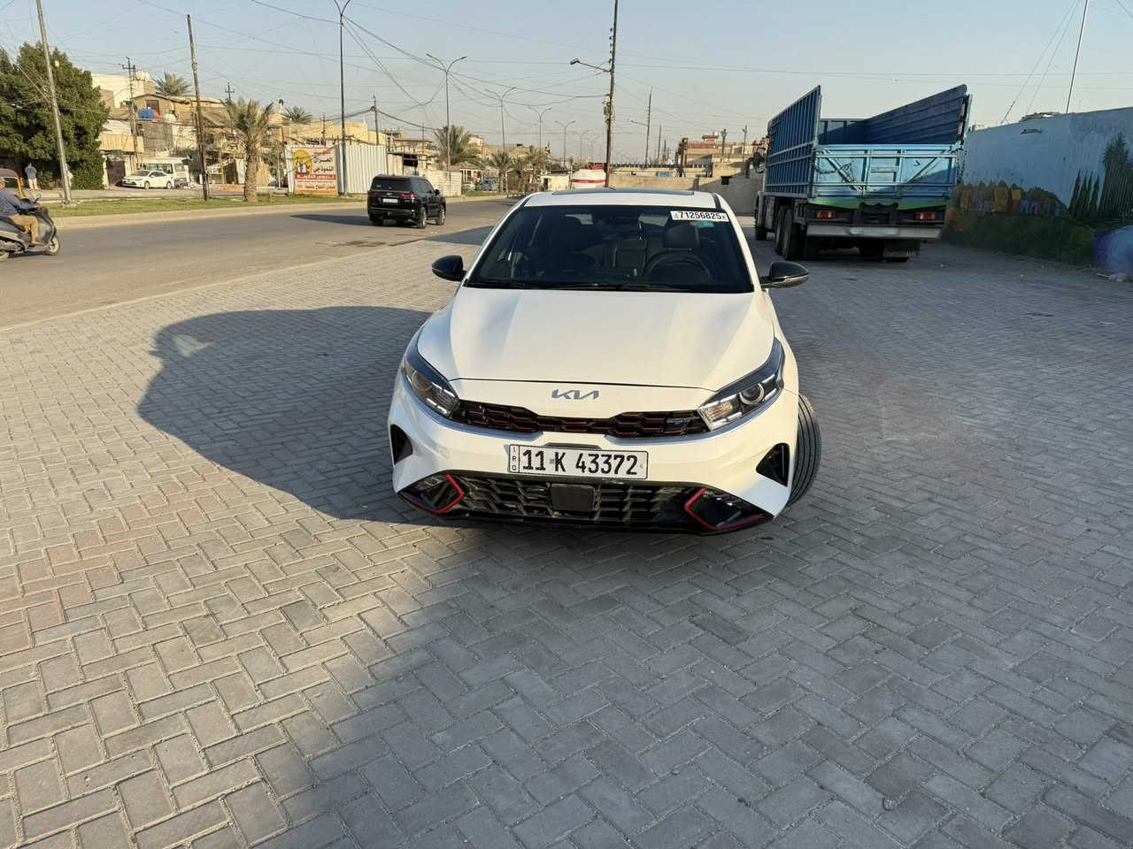 كيا فورتي جيتي لاين فول مديل 24 رقم بغداد ترقيم جديد باسمي حادثها موضح بلصور بدون ارباك السعر 179 بيها مجال قليل كلش مكاني بغداد شقق الحبيبيه ***********
