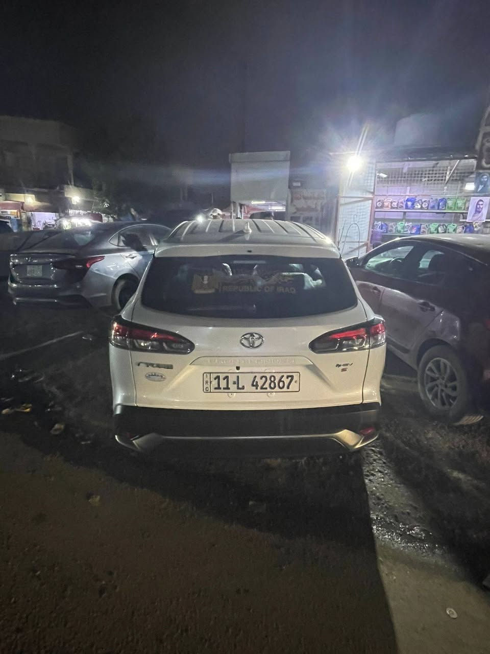 السلام عليكم ورحمه الله وبركاته
تيوتا فرولت لاندر GR S فول 1/1 كشن كهربائي 3 حركات 
موديل 2024 

🔥كورلا فرونت لاندر HEV 2024

انتباه السياره كرسي كهرباء  كامرات ٥
قطتعيتن تبريد 
الموصفات 

🔹موديل 2024
🔹دخول ذكي 
🔹بصمة تشغيل 
🔹صندوق كهرباء 
🔹دوسات 
🔹كرسي كهرباء 
🔹قطعتين تبريد
🔹علامه سوده HEV
🔹سبايدرات
🔹رادار امامي 
🔹تحديد مسار 
🔹اشاير بل مري 
🔹مكينه 2000 هايبرد
🔹فتحه سقف سلايت 
🔹هندبريك بصمة
🔹داخل اسود اصلي 
🔹وضعيات قياده ٣ 
🔹كامرات ٥ ٣٦٠ 
🔹باقي الموصفات المعروفه 
السعر 25 مليون 
العنوان البياع الرقم ***********  مكلف بل نشر هاذا رقم راعيها
