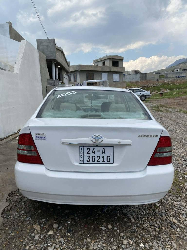 کرولا2003 بی مەسرەف گێرو مەکینە و تەبرید بەشەرت تایە نوی سەنەوی نوی و بێ کێشە حزام بۆیاغە سەقف و شان بەشەرت سعری ٦۲گەلا و شوێن ڕانیە
*********** مشتەری تێل بکە اكر, نينوى

