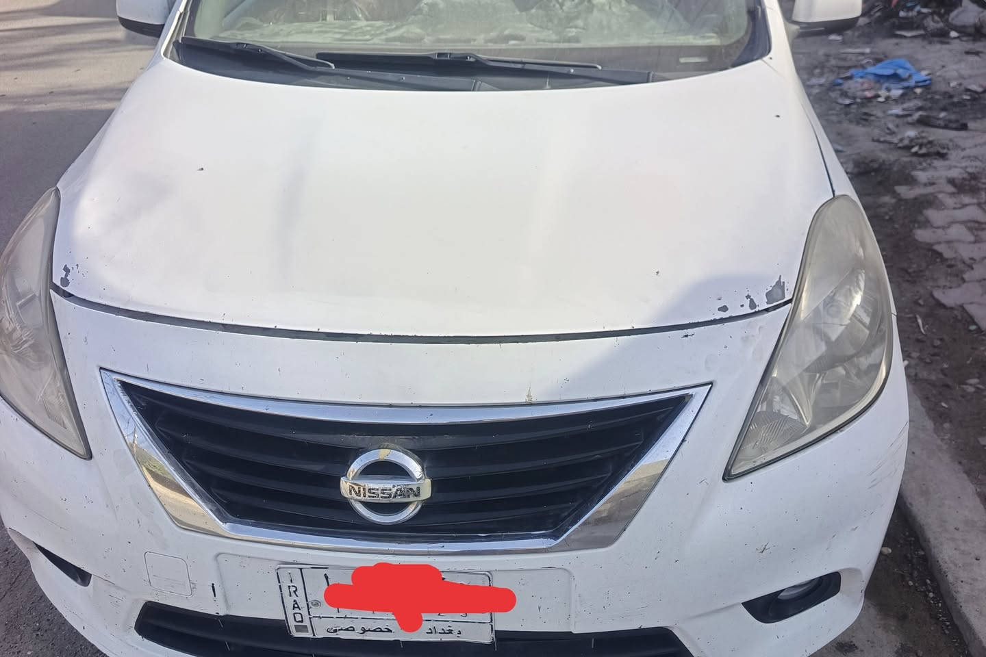 السلام عليكم نيسان هندي للبيع السعر 80 قفل موديل 2014 السياره خير من الله صدر جديد باتري جديد تاير زوج امامي جديد   رقم بغداد  بااسمي تحويل ثاني يوم تراي وين مايعجبك السياره للاستفسار ***********
قبل لاتخابر السياره بيه صبغ بجهة السائق بسبب شخط وموجود بالصور ولدعاميات يحتاجلهن صبغ ماشيه فوك 350 الف مكينة مبدلة من طه نيسان اخت الجديده قبل شهرين شديته والصدر قبل شهر بدلته حتى مشط ستين غيرته جام اربع كهرباء وتراي الشراي وين مايعجبك وتحياتي للكل
