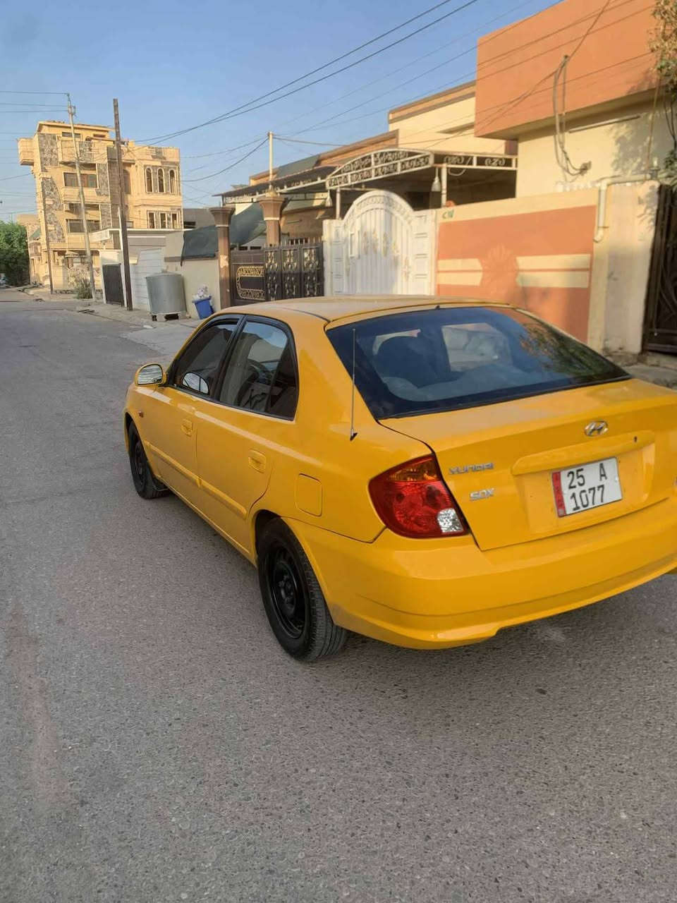 اكسنت موديل 2006
وراد كندي
مكلف بل نشر اتصل على رقم ***********
بيك خير تدلل 
سياره حلوه مال شغل
كير محرك شرط محرك قبل شهر مشدود اله اوربي صفر
كهربائيات كله شغله
بس تبريد يحتاج غاز
سنويه ونقابه مصفركامل دينار ماطلوب
سنويه لحد 2030 بسمي شرط تحويل 
سعر مناسب 
عنوان كركوك
