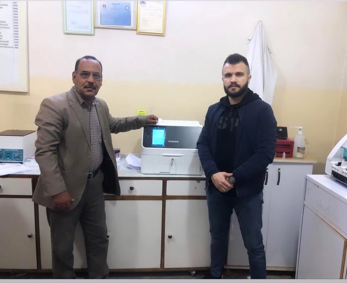 تعلن مكتب الرحمة بالتعاون مع شركة ماكس ميديكا الوكيل الحصري لاجهزة Fujifilm في العراق 
🧨تخفيضات وعروض على اجهزة الكيمياء Fujifilm اليابانية الاصدار الحديث Nx600 المعروفة بنتائجه الدقيقة مع كتات مجانية 💸مع توفير 
1️⃣ضمان 
2️⃣تدريب
3️⃣عمل كونترل وكالبريشن مجاني 
4️⃣صيانة دورية مجانية من قبل مهندسين اكفاء وبكل محافظات العراق  والاجهزة مقيمة من قبل وزارة الصحة العراقية 🇮🇶

السعر تنافسي جدا ..
ملاحظة يوجد لدينا نظام استبدال الاصدار القديم بالاصدار الجديد

للاستفسار مراسلة خاص 📩 او الاتصال بالرقم ☎️***********
