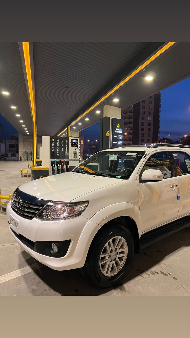 ‏ Toyota fortuner 2012 📦
تۆیۆتا فۆرچنەر  
ده بل ئه کسل 4×4
٤پستۆن 
٣ریزکوشین شاشه حه سە 
مه کینه و گێڕی نه کراوه تەوە سه نه وی و رەقەم هەزەی تازەیە تا 2031 
 سه رف وبوخاربه شه رت 
سۆنەرم داناوە دوو پەڵە بۆیاخی هەیە بێ مەعجون لەسەر ساغی  
سعرى 175$ 💵 معامەلە 
ژ.م ***********. 📞
