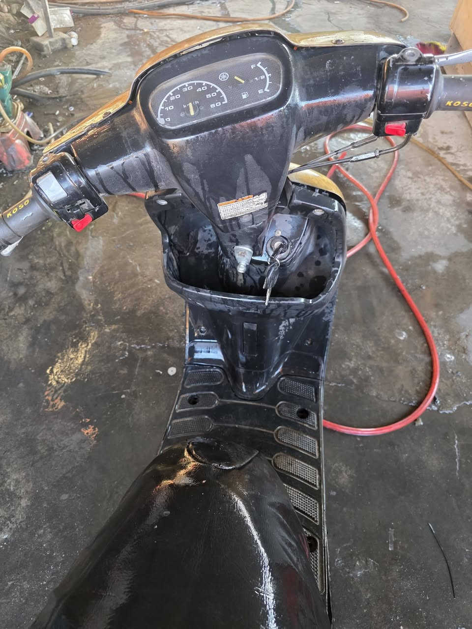 السلام عليكم جميعاً رمضان كريم عليكم
للبيع دراجه ياماها بطه سلف هندر اشاير لايت هورن كلهن شغالات شلعه معدل حلوه تاير امامي وخلفي جديد باقي تفاصيل اتصال او خاص وتدلل واتساب هم تدلل  مكاني بغداد *********** سعرها 110 الف دينار وشكرا للجميع
