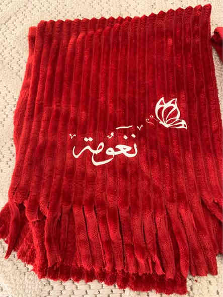 عرض الفترة محدودة سكارف التركي الاصلي الاحمر مع طباعة ب10 الاف فقط الحجز *********** عمارة
