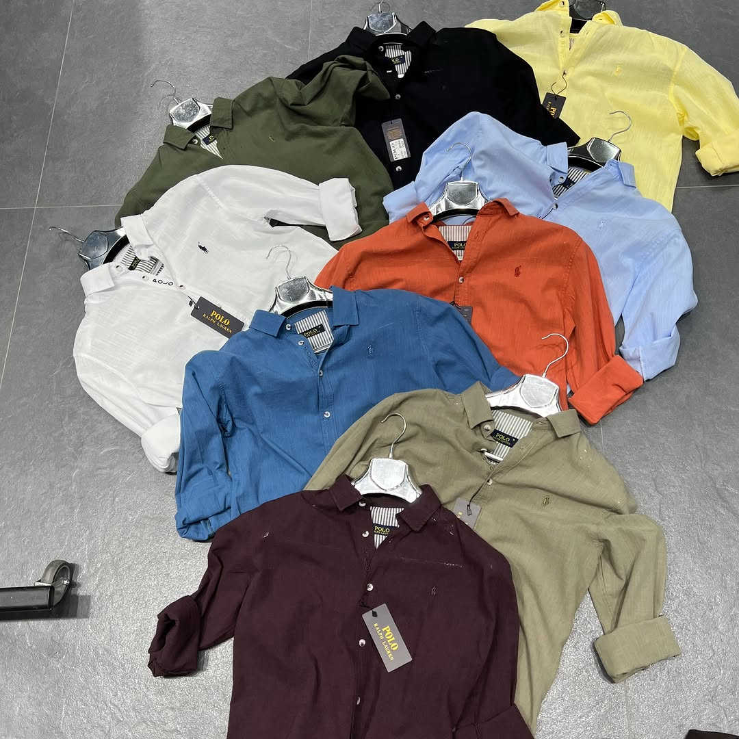 قميص ماركه خامه قطن ٥٠٪؜ للن ٥٠٪؜ متوفر(10 لون✅)
قياسات S M L XL XXL قياس المعروض L
بنطرون ماركه قياسات من 30 إلى 40 
المنشئ تركي 🇹🇷 
توصيل بغداد 5 الف  توصيل محافظات 5 الف
العنوان بغداد مول زيونه طابق الاول 
التواصل دايركت او واتساب ***********
