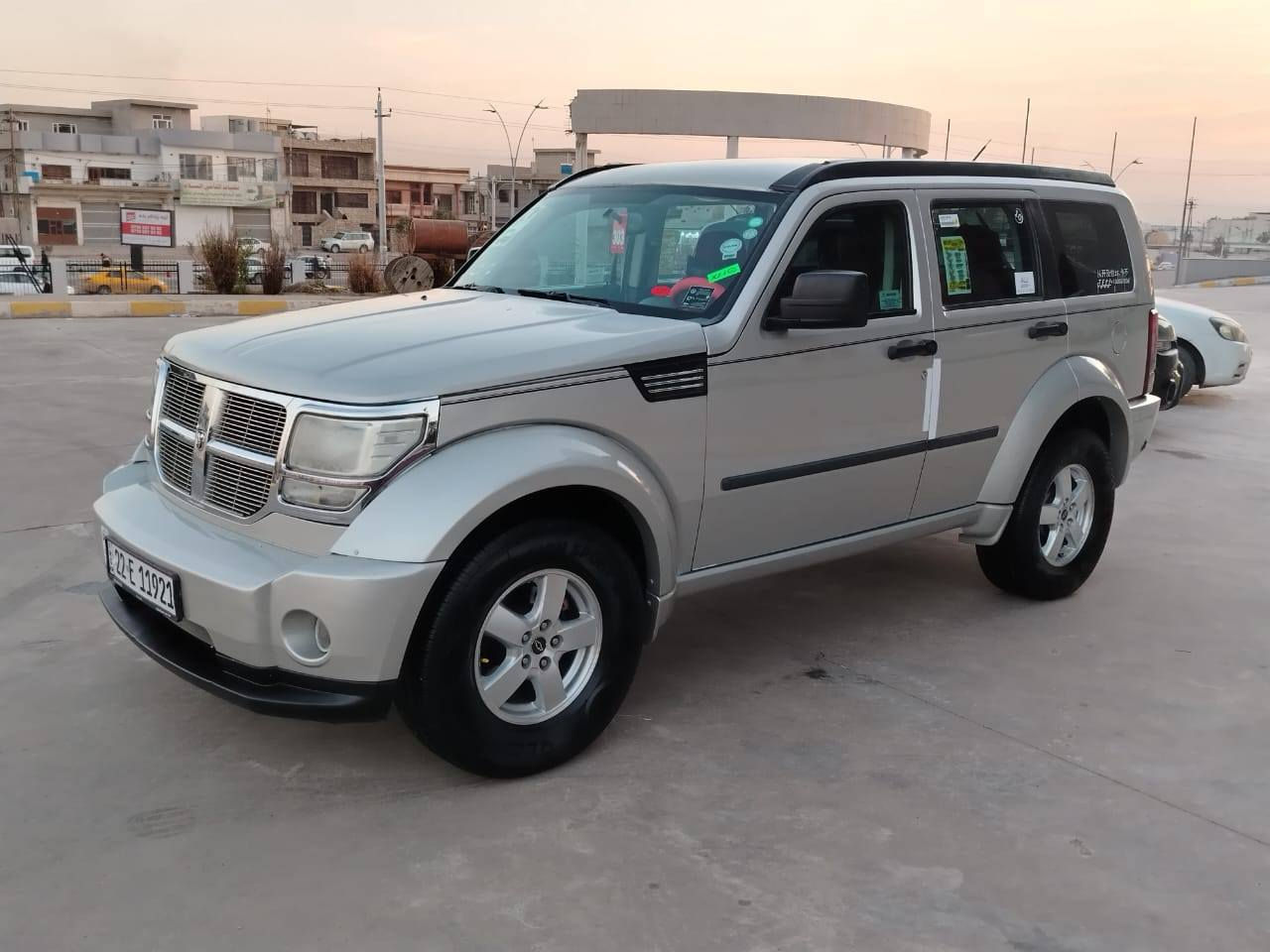 للبيع دوج نيترو رقم اربيل غاز بانزين دفتر بانزين بيها سيارا بي قطه او نص بس  صبخ بخ بدون ضرب سيارا موديل 2008 قفل مركزي شاش ايبايت كامرا  سيارا كير محرك صدر امامي خلفي جديد تيرات جديد مال جناي سياره للبيع امروس ***********
