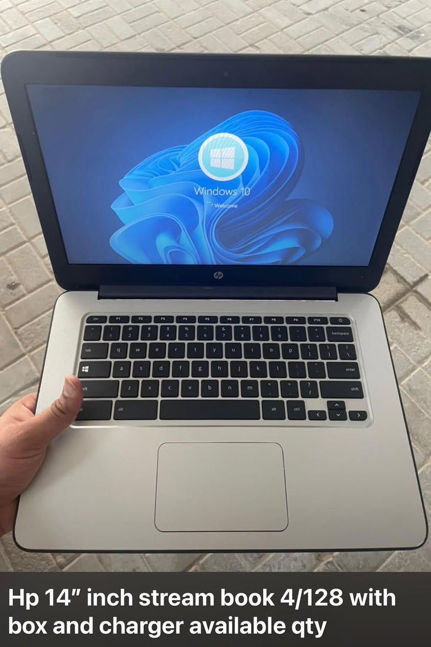 hp 14 inch stream book 4/128
Available in quantity
All models available in A plus grade condition 
Get high-quality keyboard backlights for top brands:
Availabl
Ready for sale
*Key Features:*
#Competitive pricing
#Wholesale quantities availabl
#Worldwide shipping
#Fast delivery across UAE (#Ajman, #Abu Dubai, #Umm Al Quwain, #Ras Al Khaimah, #Sharjah)
*Global Reach:*
- #Africa (#Libya, #Syria, #Uganda, #Algeria, #Nigeria, #Sudan, #Egypt)
- #India
- #Worldwide delivery
- #Very low prices
- #Good quality products
- #Reliable supply chain
- #Timely delivery
*Order Now!*


**إذا كنت صاحب هذا الإعلان وتريد حذفه لأي سبب، رجاءا أرسل رسالة إلى الدعم الفني**