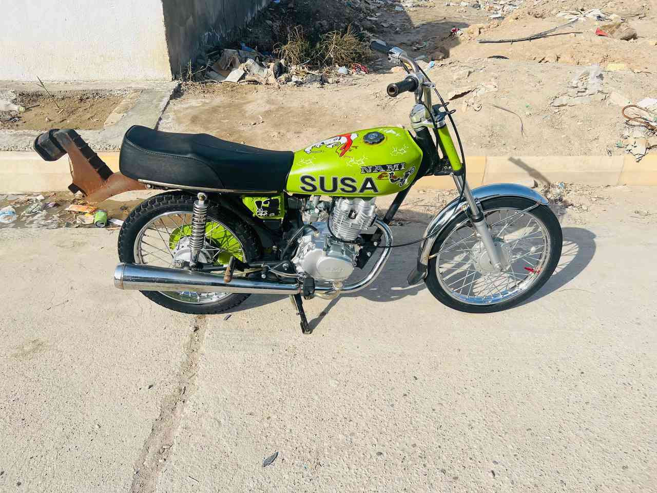 دراجه 25 تعمير اوراق ما مفتوحه شاصي13 مكاني قضاء الدوايه
***********
