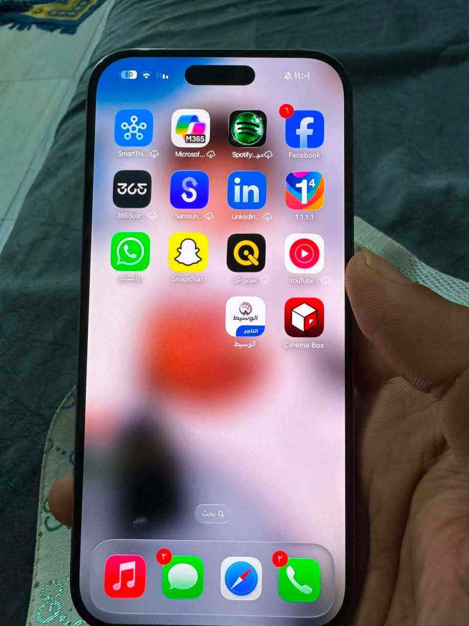 سلام عليكم 16 برو ماكس مبدل شاشه اصليه بطاريه ٩٣ شرق اوسط كامل ملحقات سعر خاص او واتساب ***********
