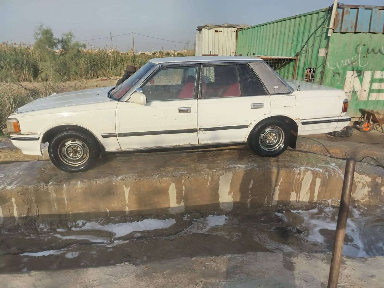 يا الله سلام عليكم  سوبر موديل 86 كفاله عامه سياره كير مكينه خير من الله اطيك بيهن كفاله سنويه 27 بيه وكاله عامه رقم مثنئ مشروع وطني تخم تاير حداديه وسط دواخل حلوه وشوفت عينك تجي تكلب وتشوف السعر 30 وبيه مجال قليل كلش السيارة حلوه كهربائيات جاهزه خاص ماكو ول شراي  يتصل عل رقم راعيه *********** وبخدمت الشراي يأخذ عيونه المكان الناصريه شطره
