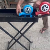 منقل حديد ثقيل • طلاء حراري • ٦٥×٣٥×٨٠ سم