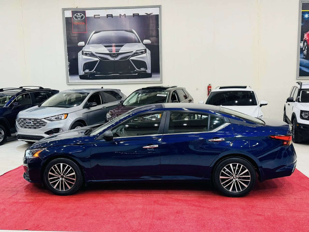 NISSAN ALTIMA 2024
سعر ١١٥$ 
ماشي ٣الف فقط
بى ٣ قطعة صبغ بدون دواخل
ارباكين رجع سيستم
مواصفات S
سيارة كاتى بى مجال شهرين للترقيم
لاستسفار اتصل 
***********
